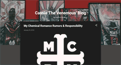 Desktop Screenshot of cassiethevenomous.com